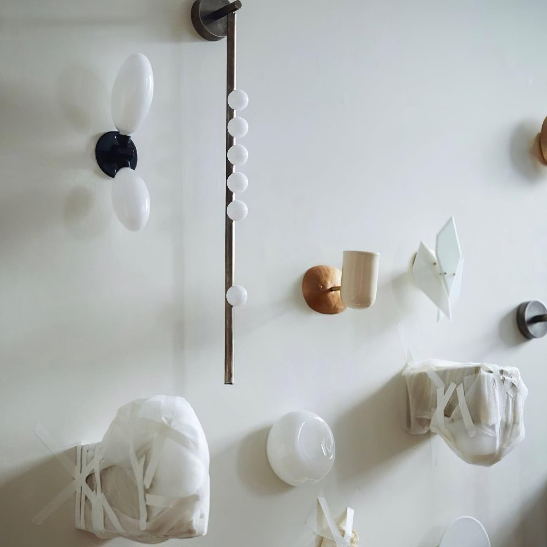 WOW Brass Glass Tube Plug-in Wall Lamp