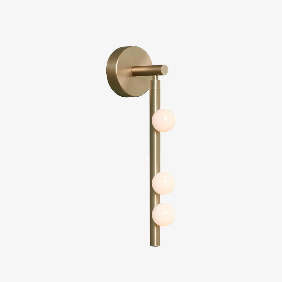 WOW Brass Glass Tube Plug-in Wall Lamp