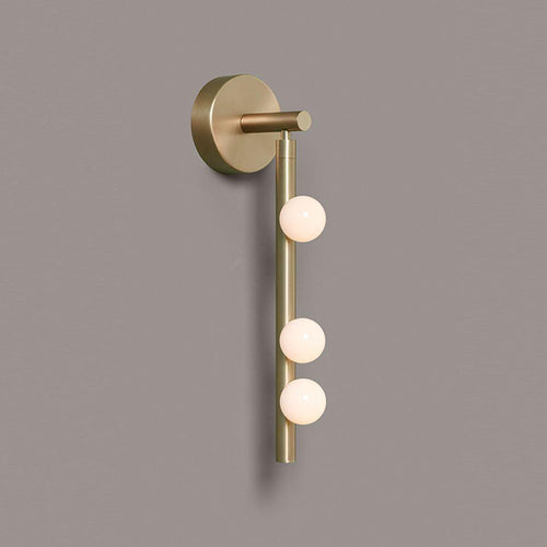 WOW Brass Glass Tube Wall Lamp