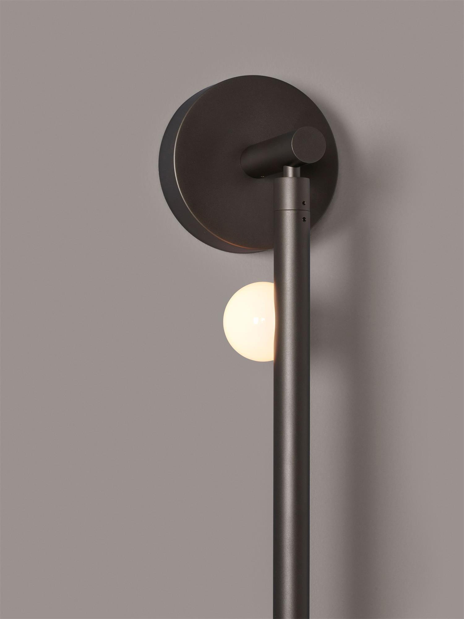 WOW Brass Glass Tube Plug-in Wall Lamp