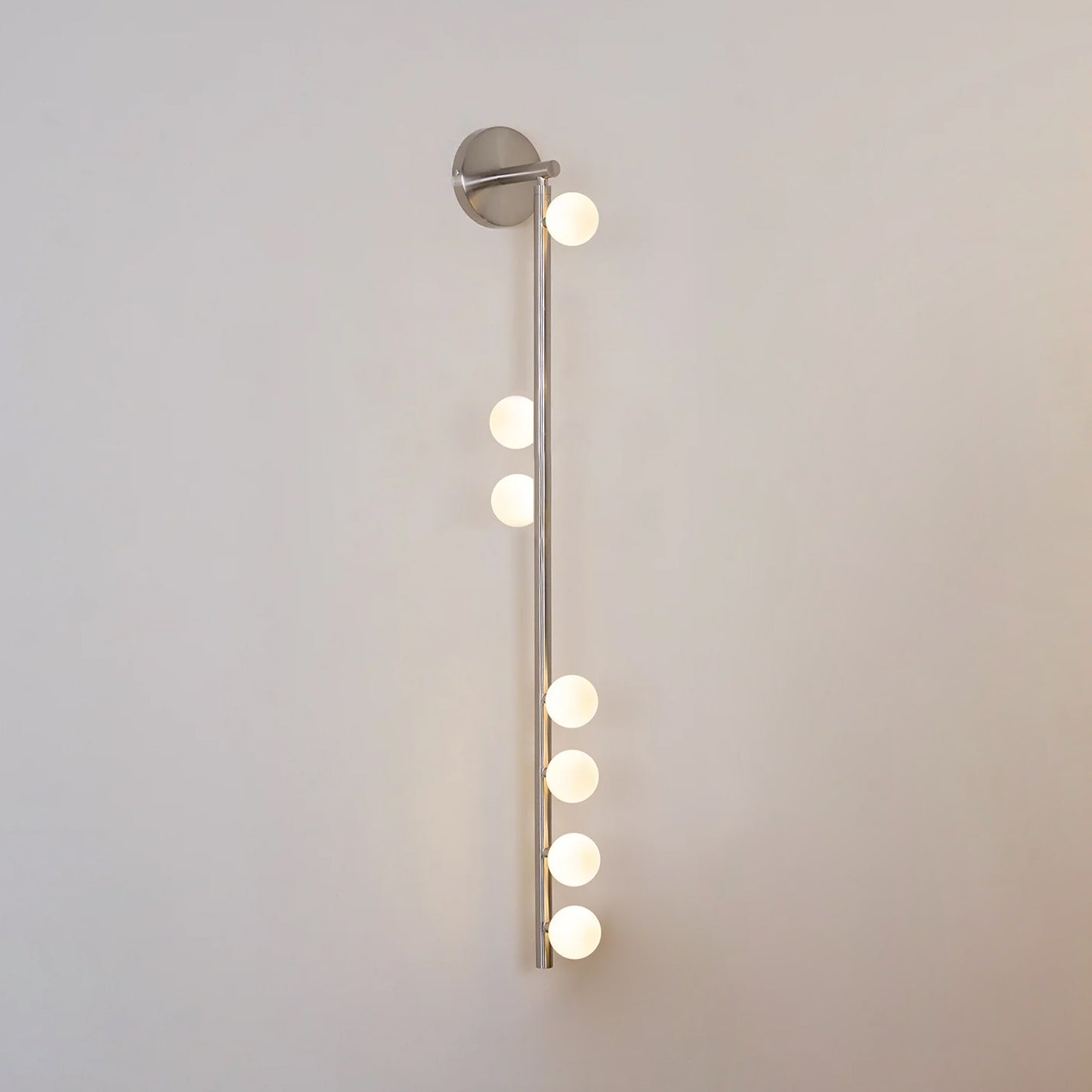 WOW Brass Glass Tube Wall Lamp