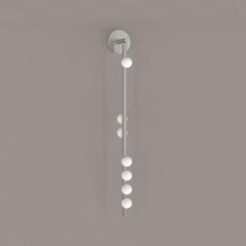 WOW Brass Glass Tube Plug-in Wall Lamp