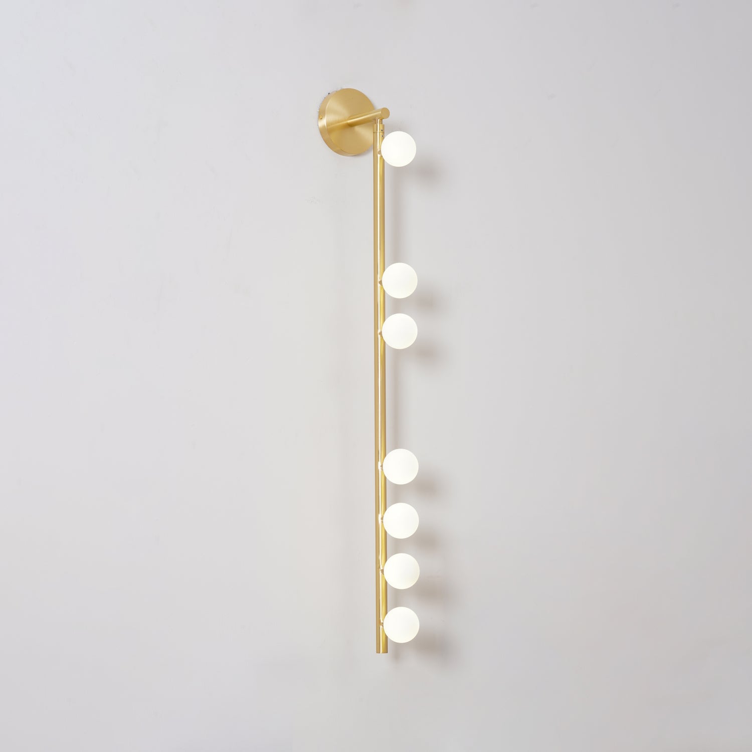 WOW Brass Glass Tube Wall Lamp