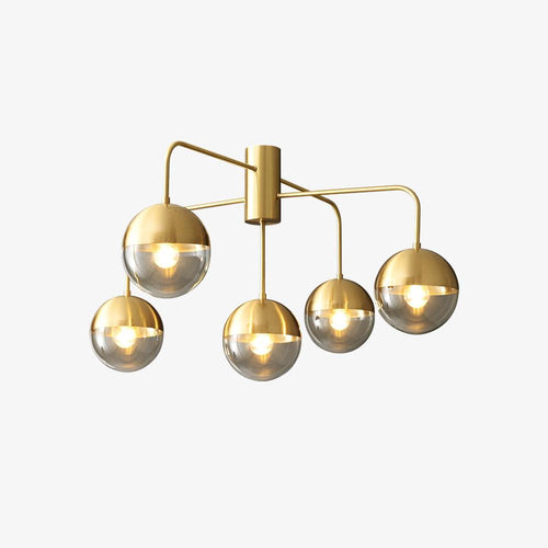 WOW Brass Globulars Ceiling Lamp