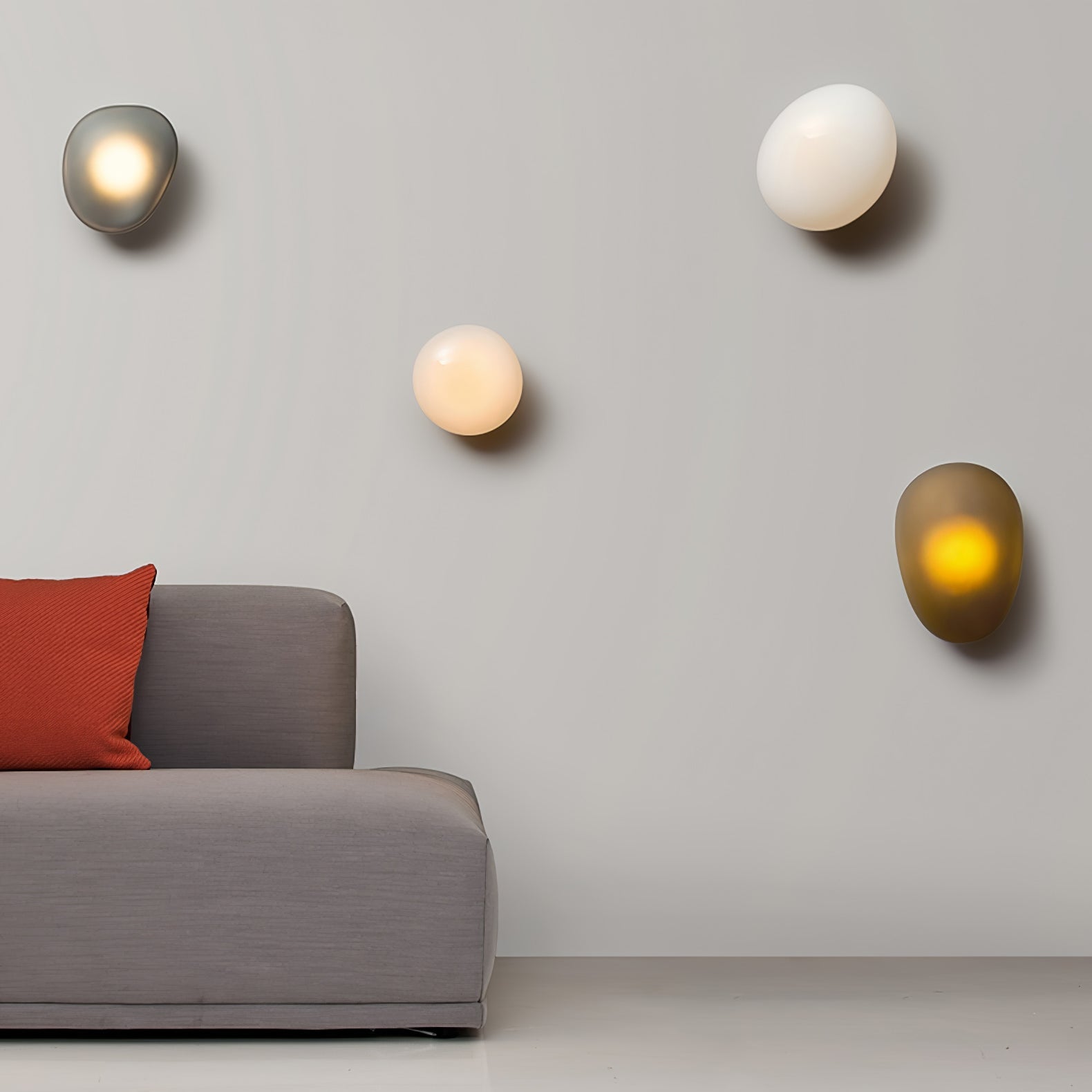 WOW Bubble Glass Wall Lamp