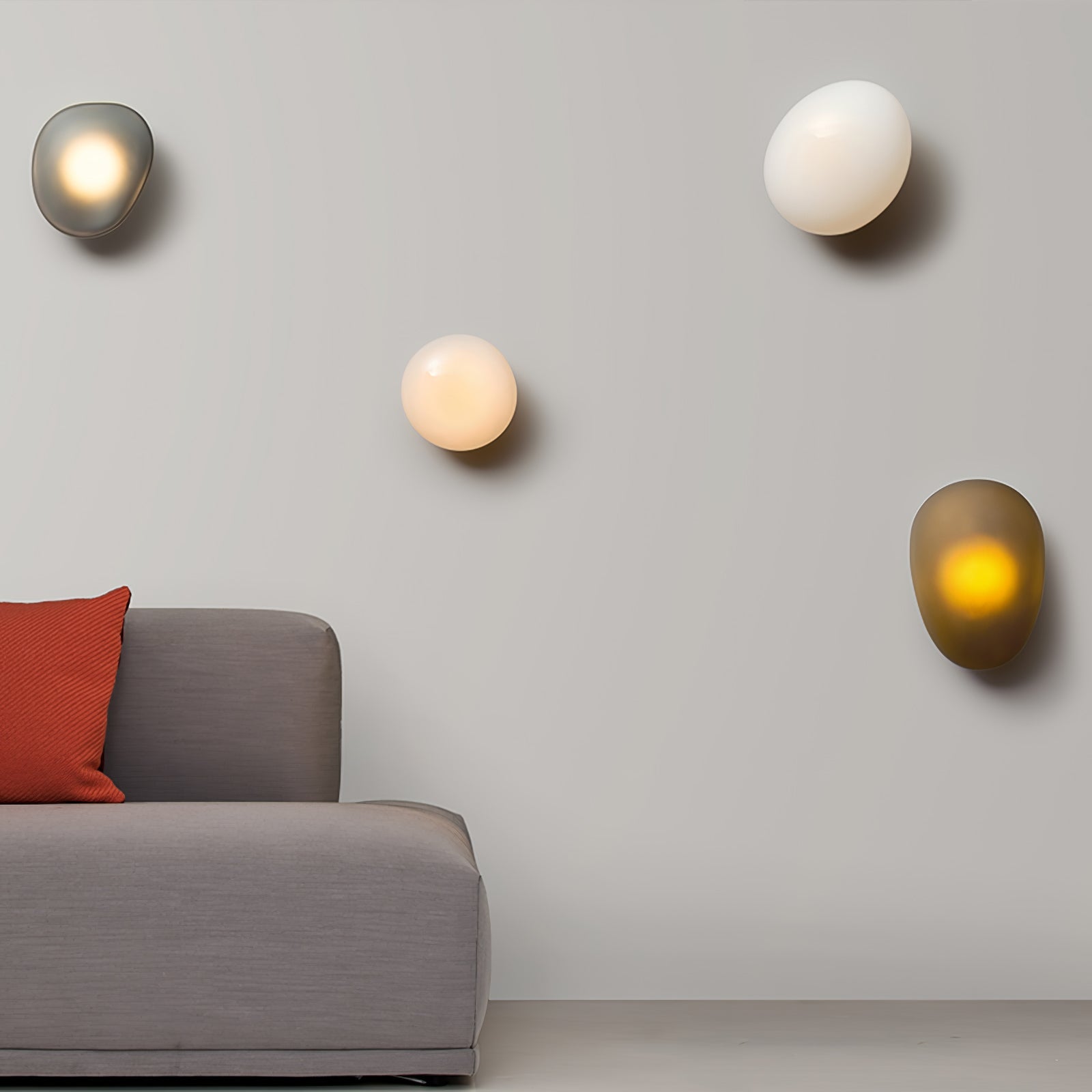 WOW Bubble Glass Wall Lamp
