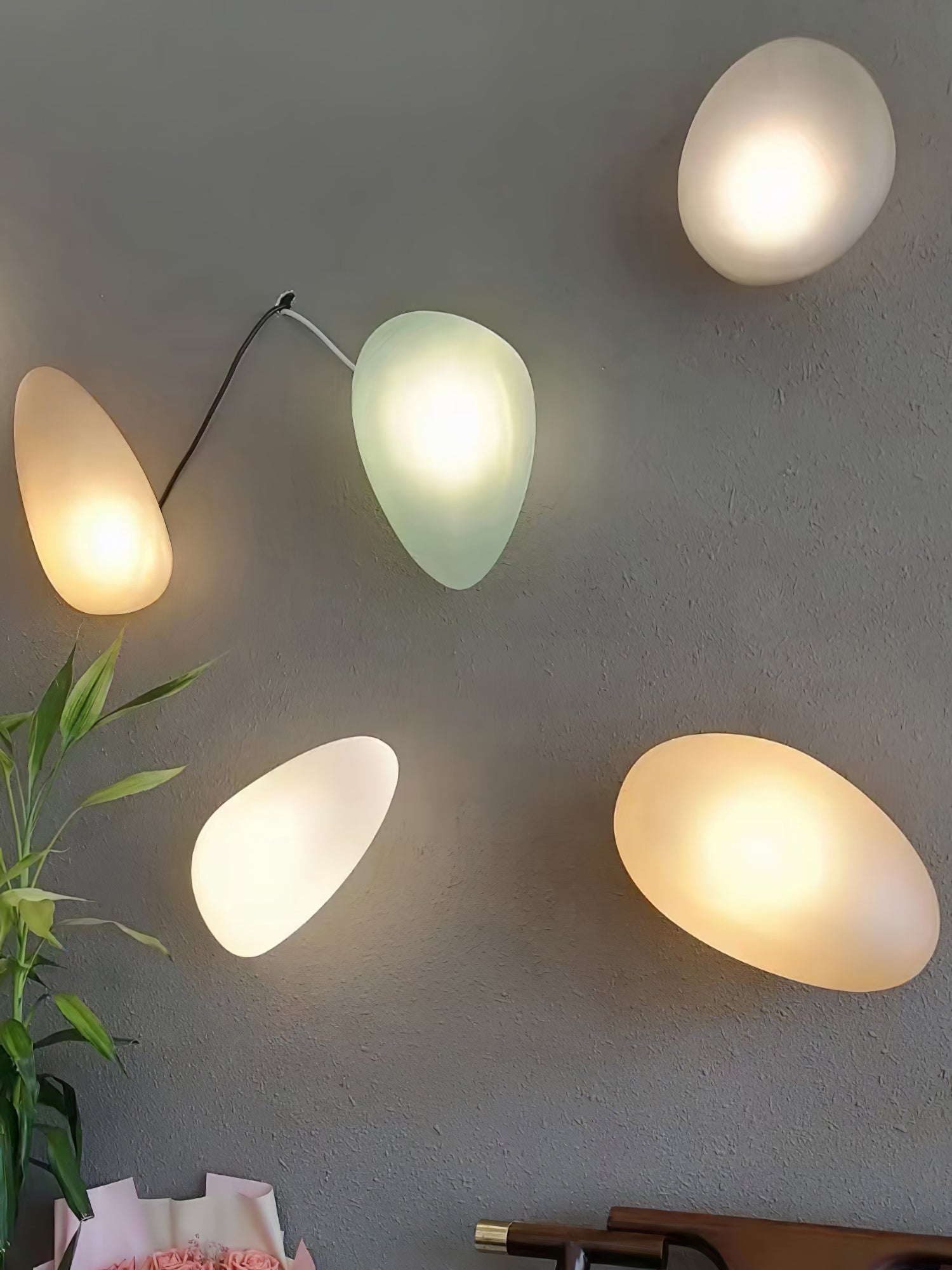 WOW Bubble Glass Wall Lamp