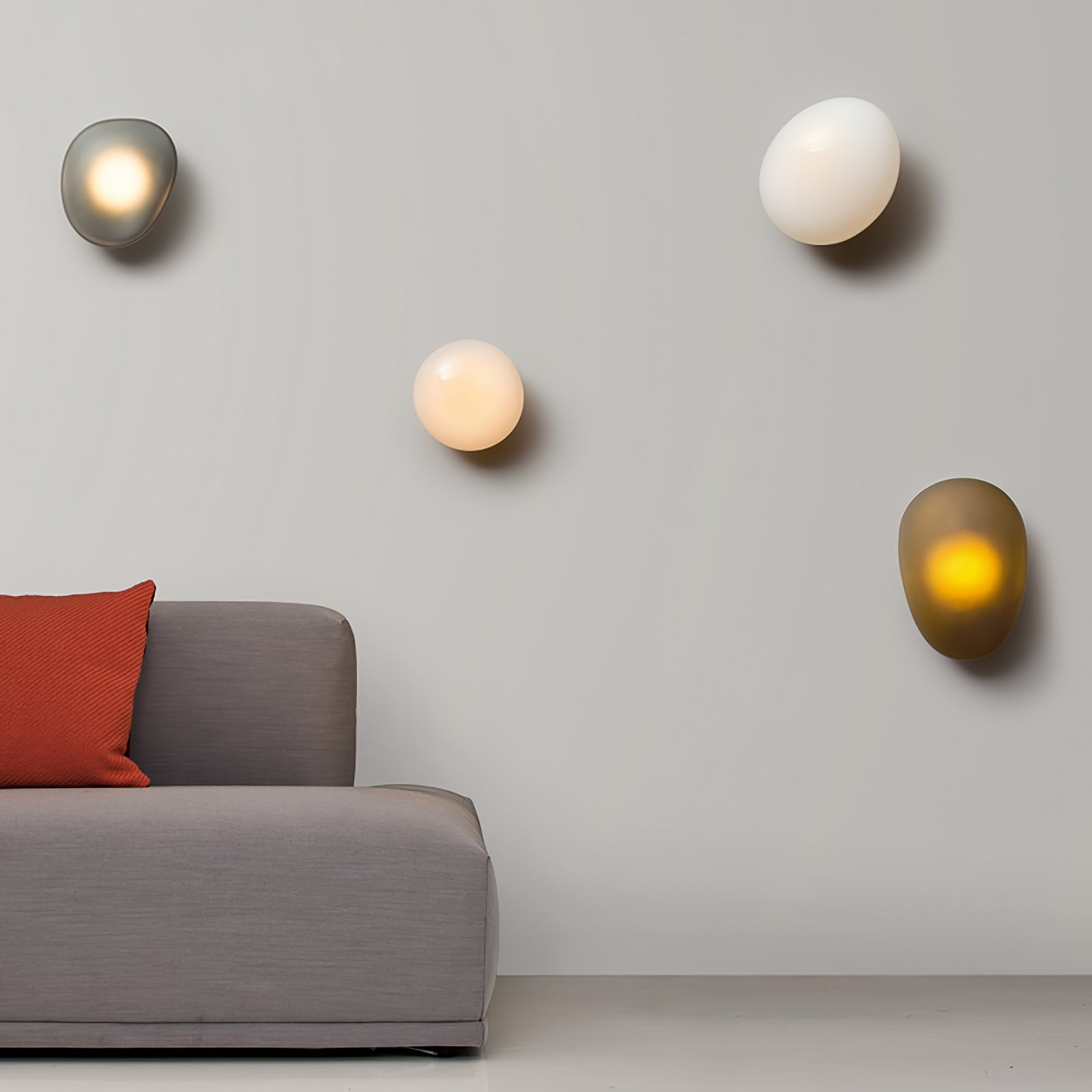 WOW Bubble Glass Wall Lamp