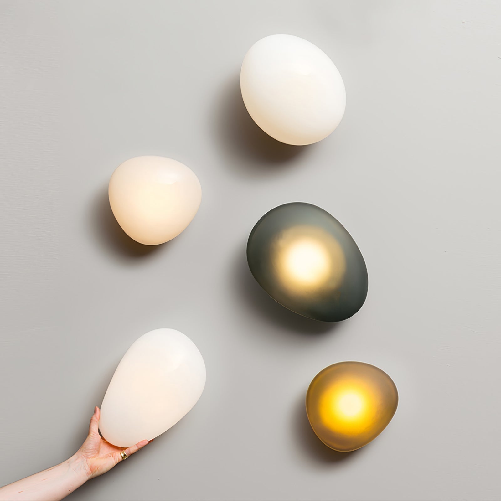 WOW Bubble Glass Wall Lamp