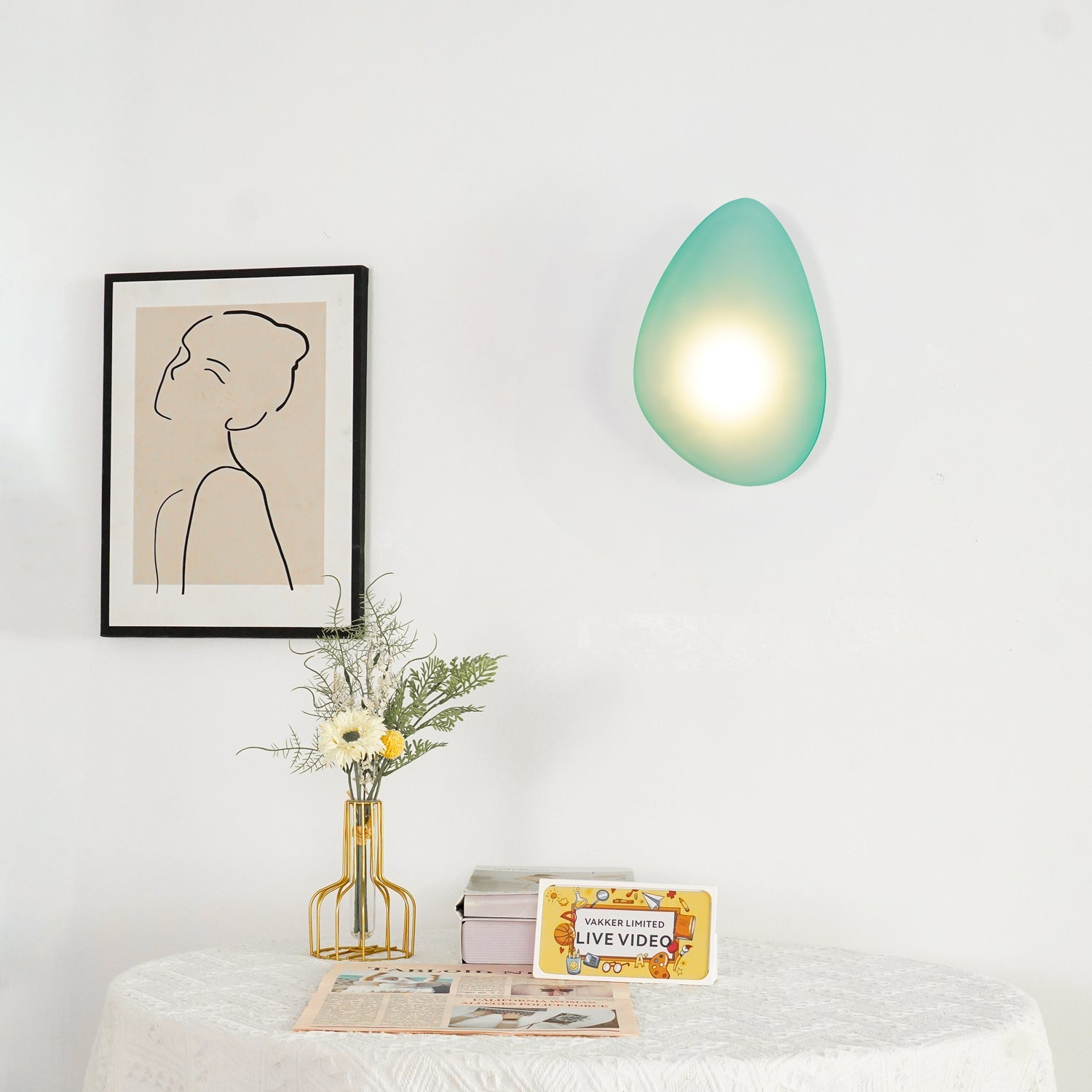 WOW Bubble Glass Wall Lamp