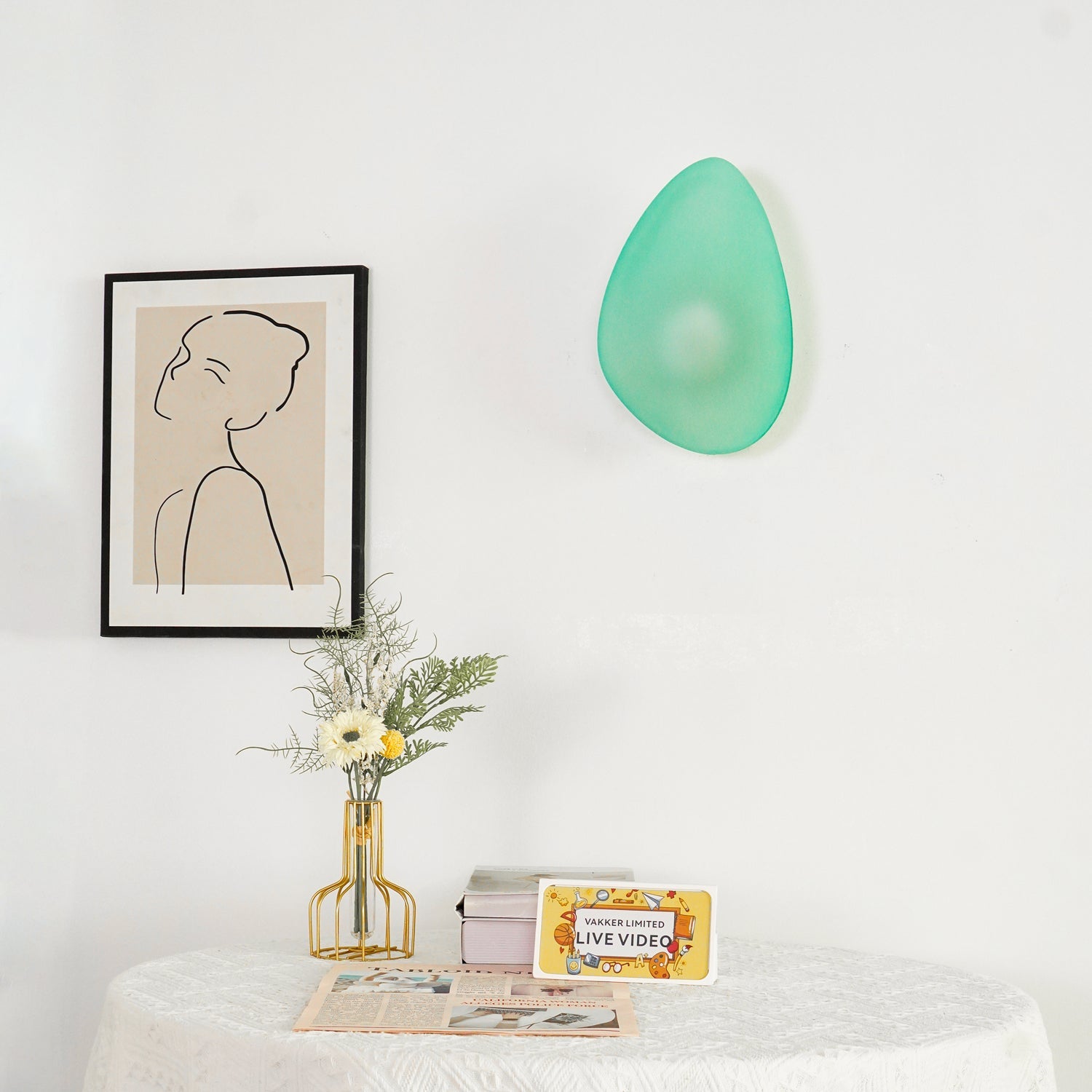 WOW Bubble Glass Wall Lamp