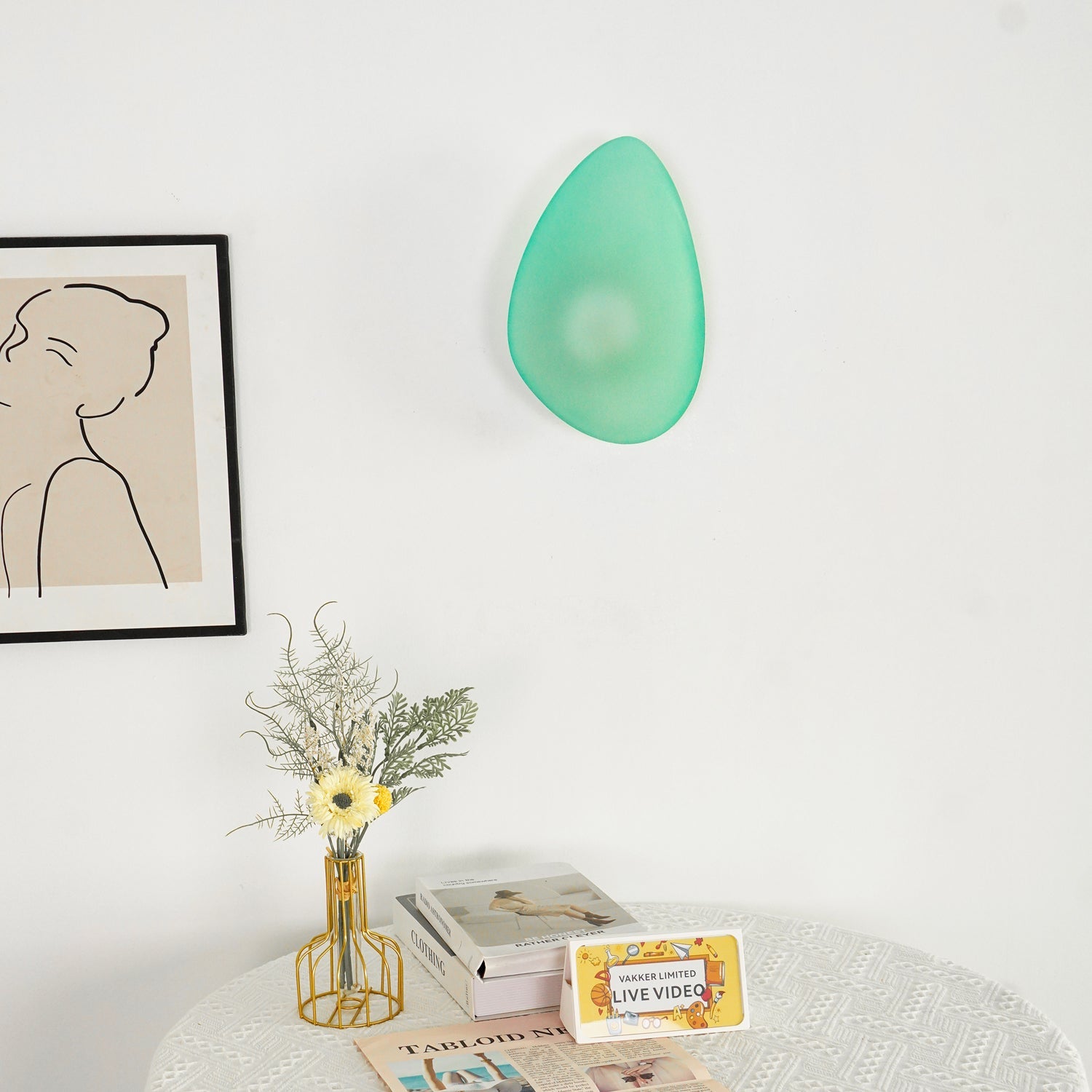 WOW Bubble Glass Wall Lamp