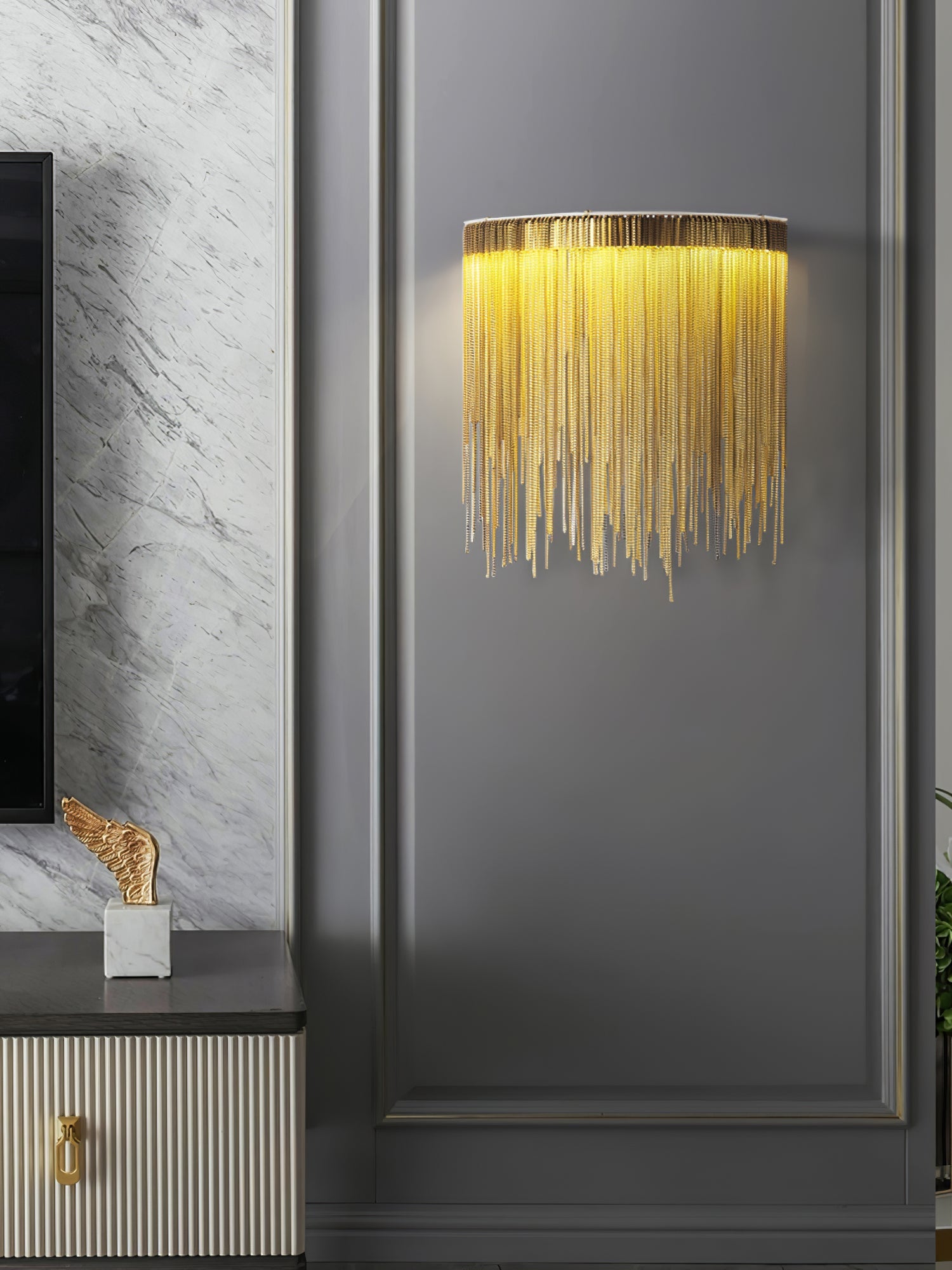 WOW Cadena Tassel Wall Lamp