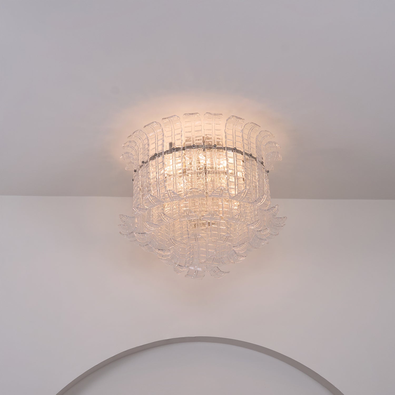 WOW Calista Murano Glass Ceiling Lamp