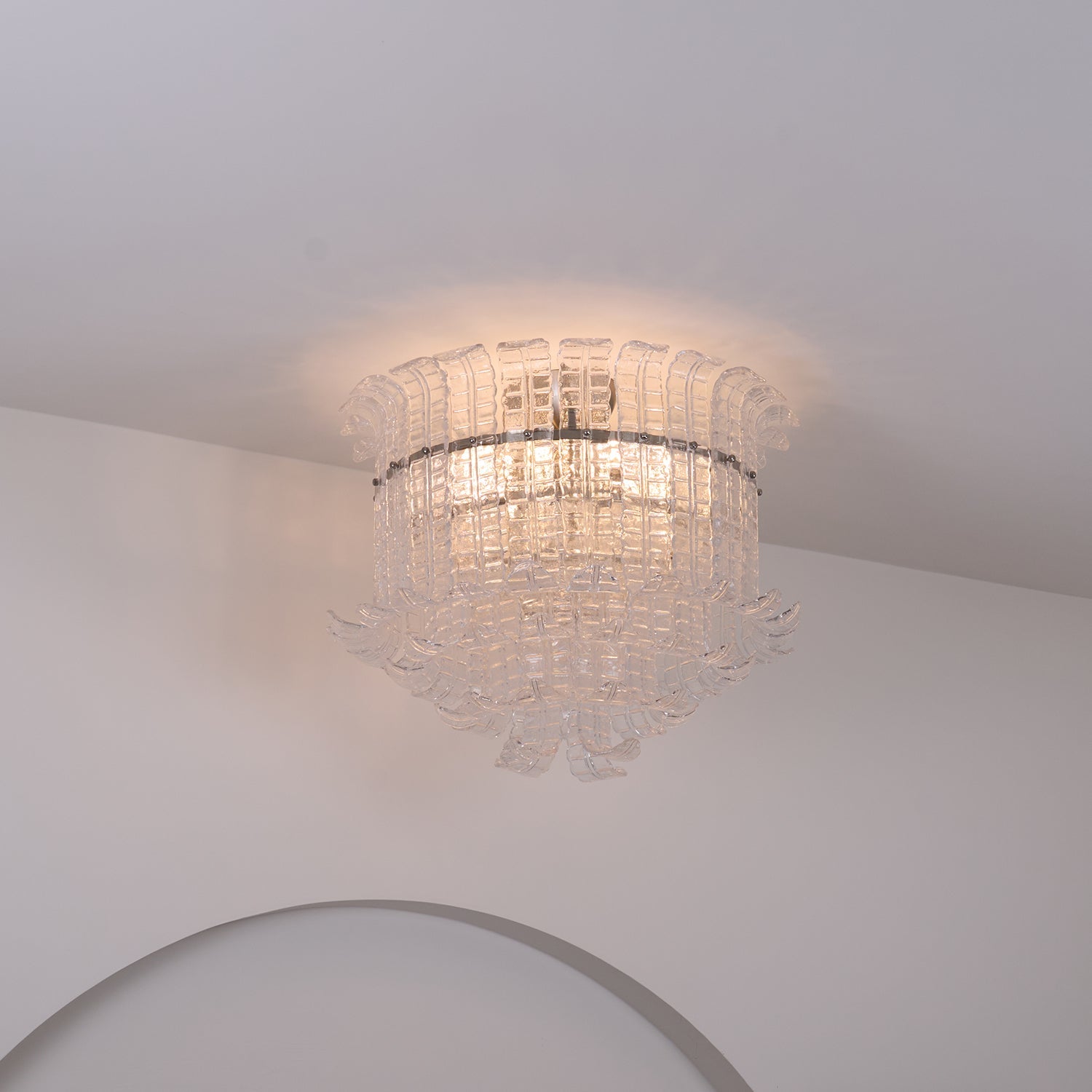 WOW Calista Murano Glass Ceiling Lamp