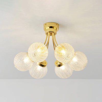 WOW Carved Glass Ceiling Lamp