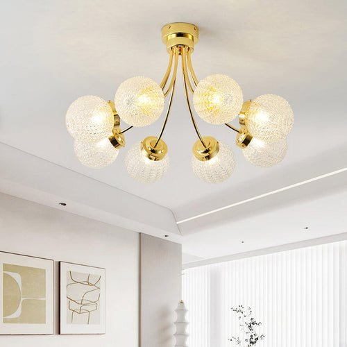 WOW Carved Glass Ceiling Lamp