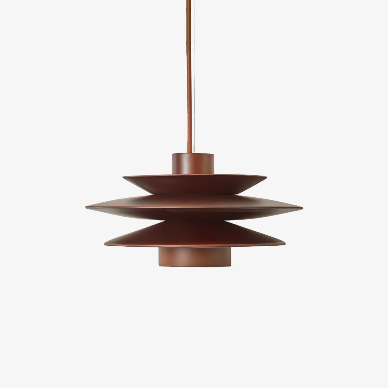 WOW Cascade Wooden Disc Pendant Lamp