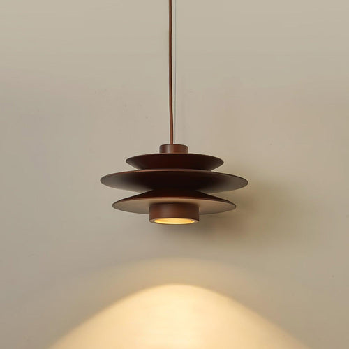 WOW Cascade Wooden Disc Pendant Lamp