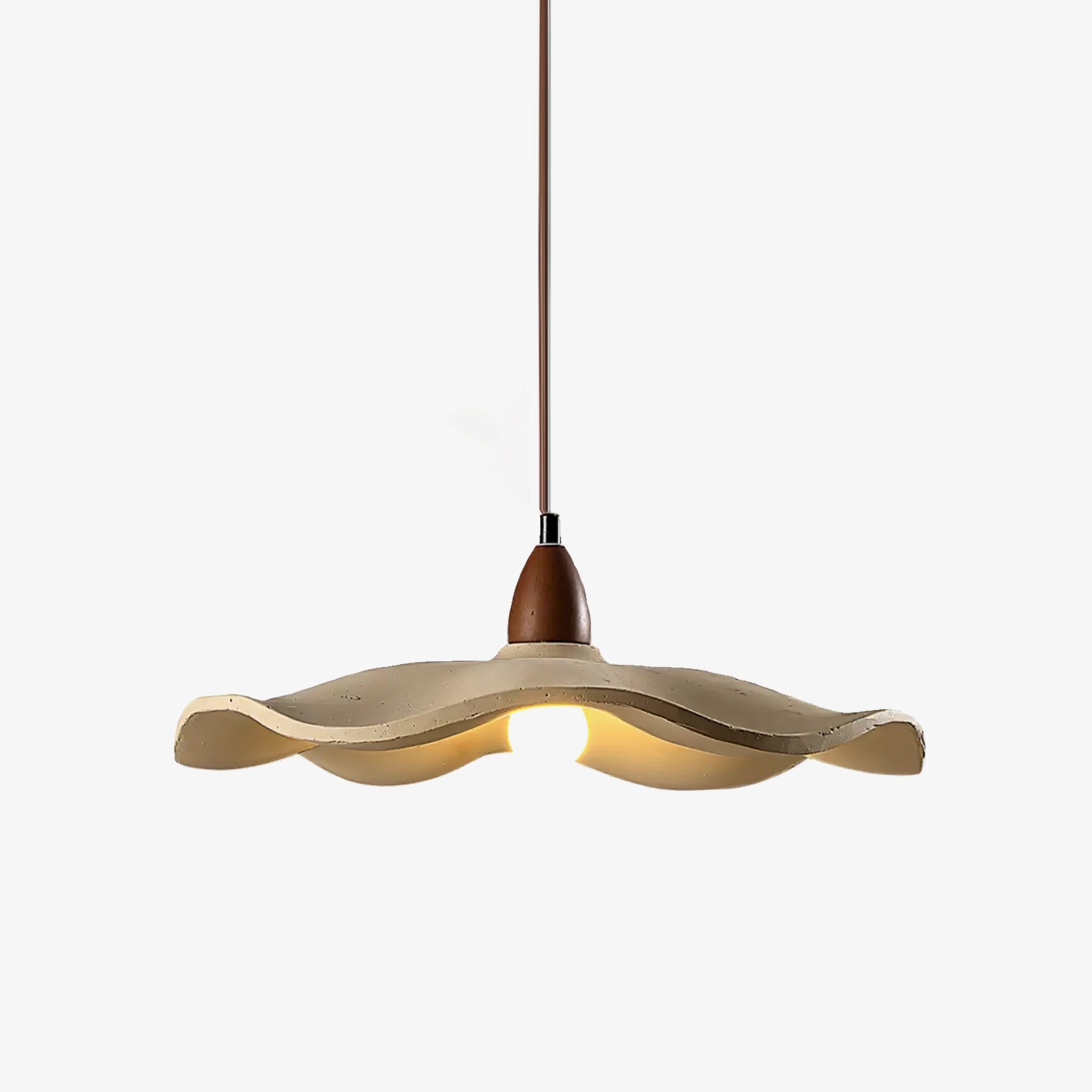 WOW Cement Wave Pendant Light