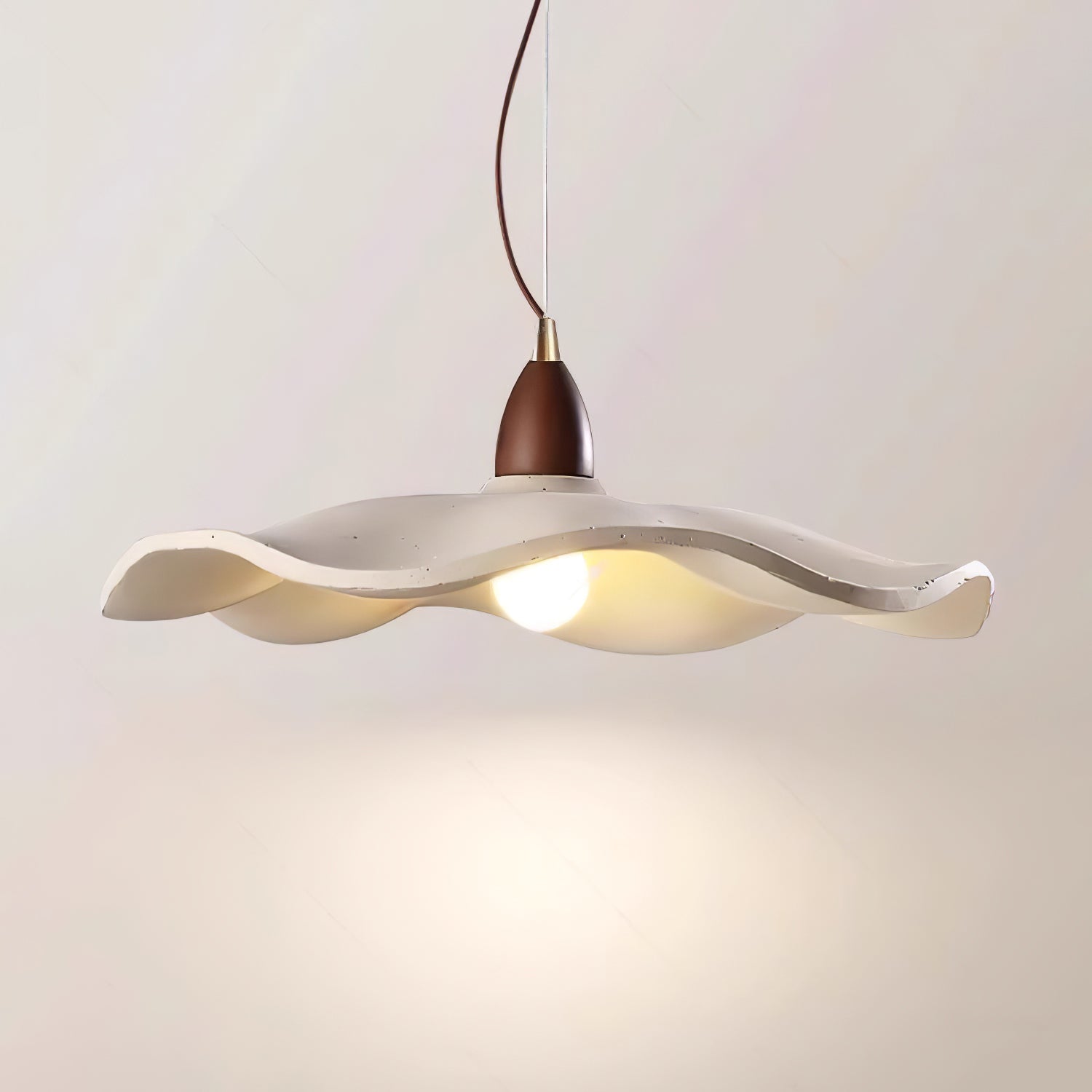 WOW Cement Wave Pendant Light
