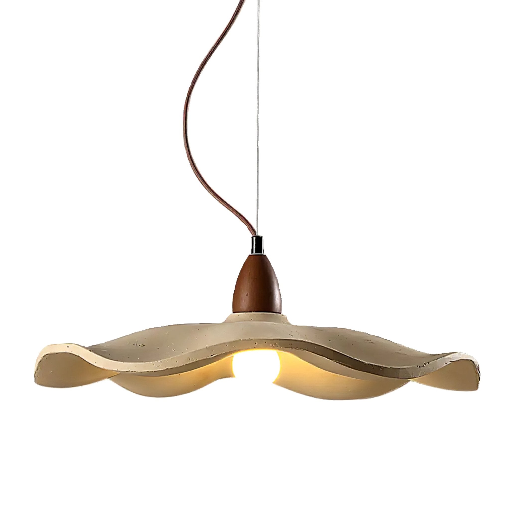 WOW Cement Wave Pendant Light