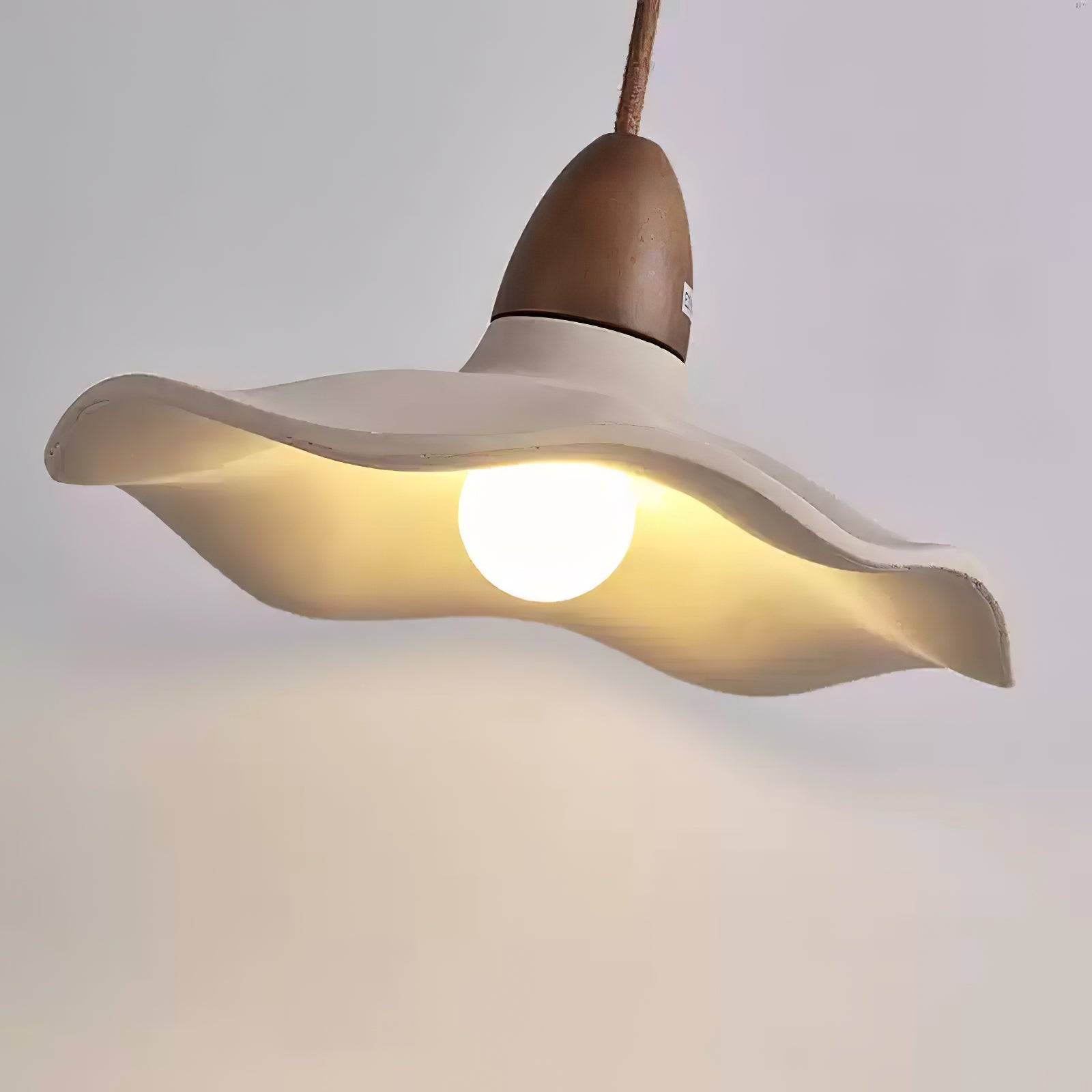 WOW Cement Wave Pendant Light