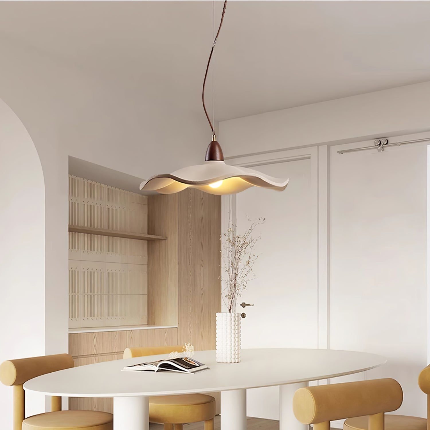 WOW Cement Wave Pendant Light