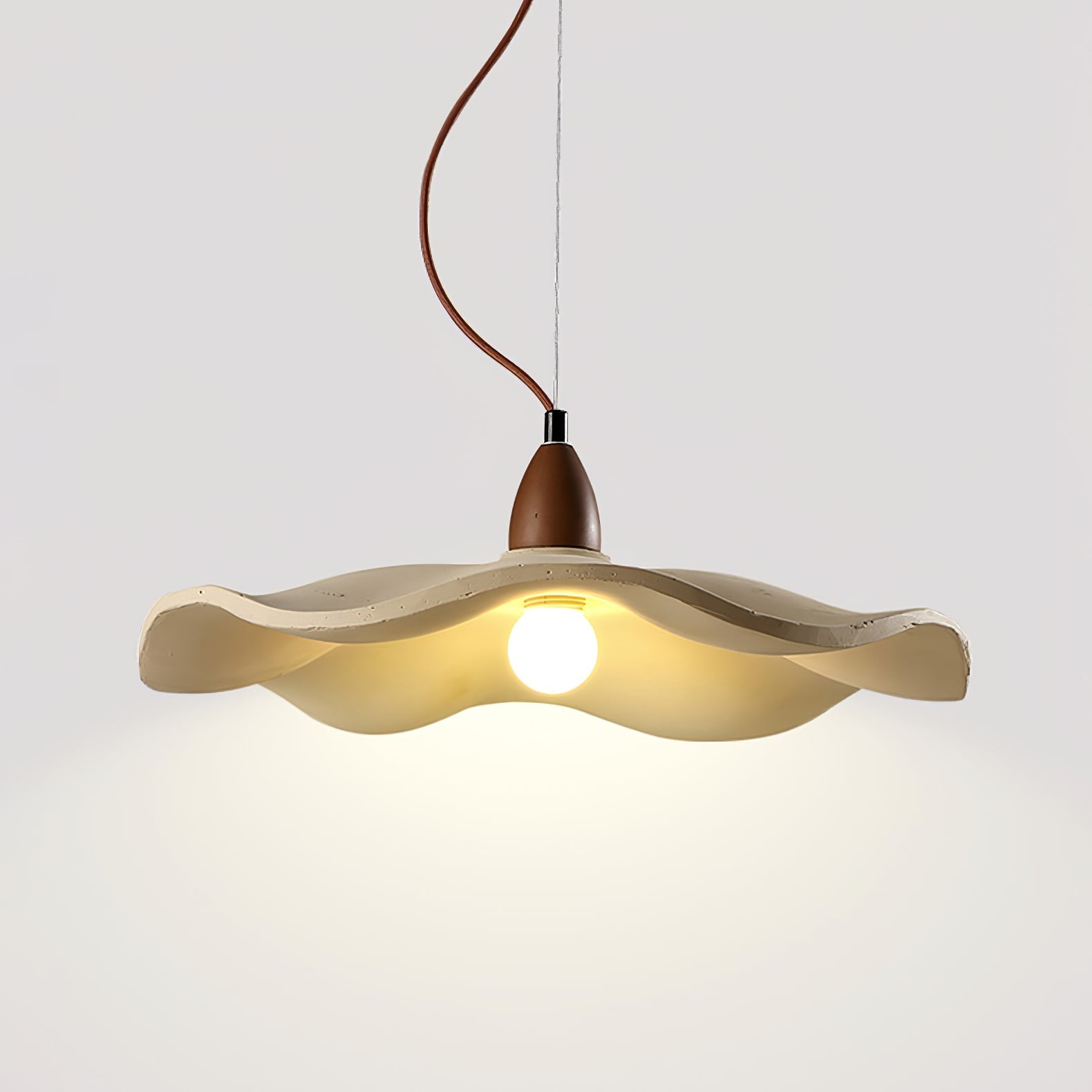 WOW Cement Wave Pendant Light