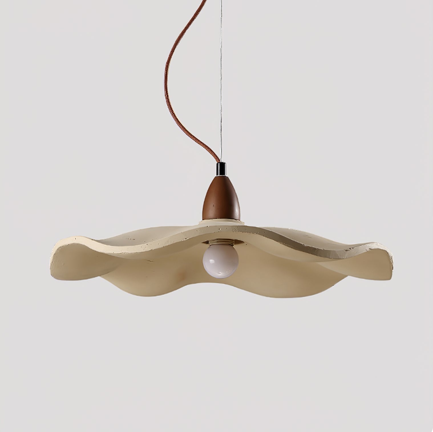 WOW Cement Wave Pendant Light