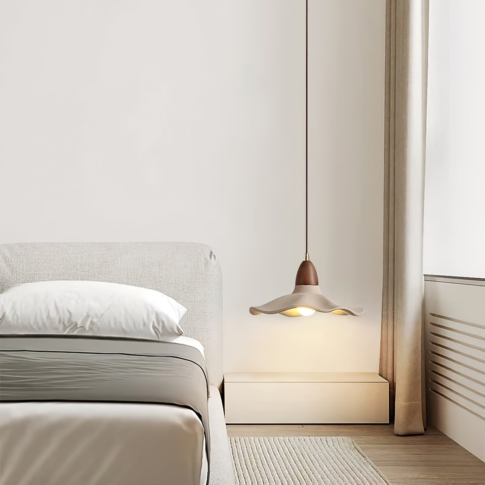 WOW Cement Wave Pendant Light