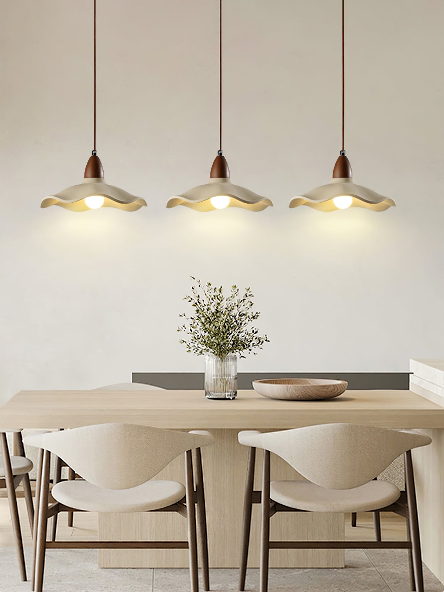 WOW Cement Wave Pendant Light