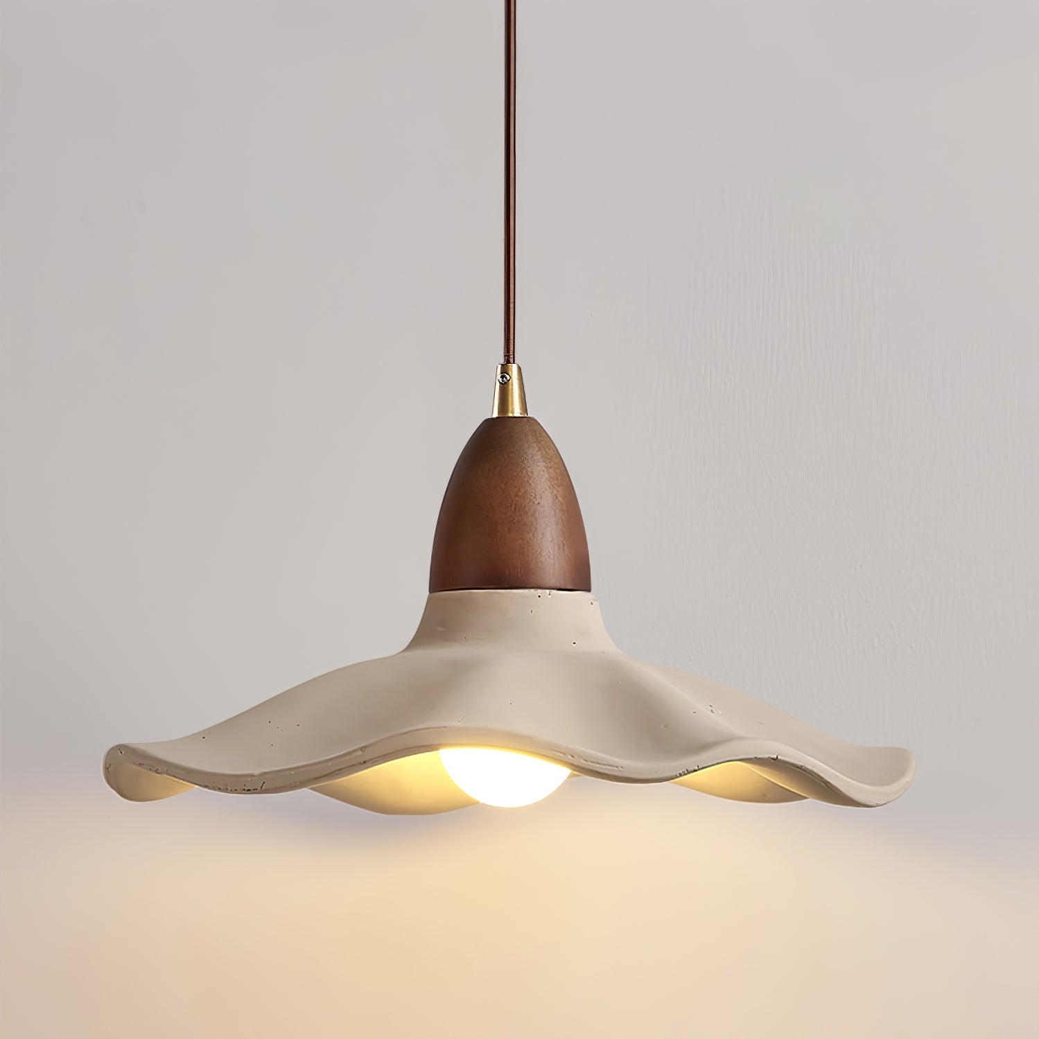 WOW Cement Wave Pendant Light