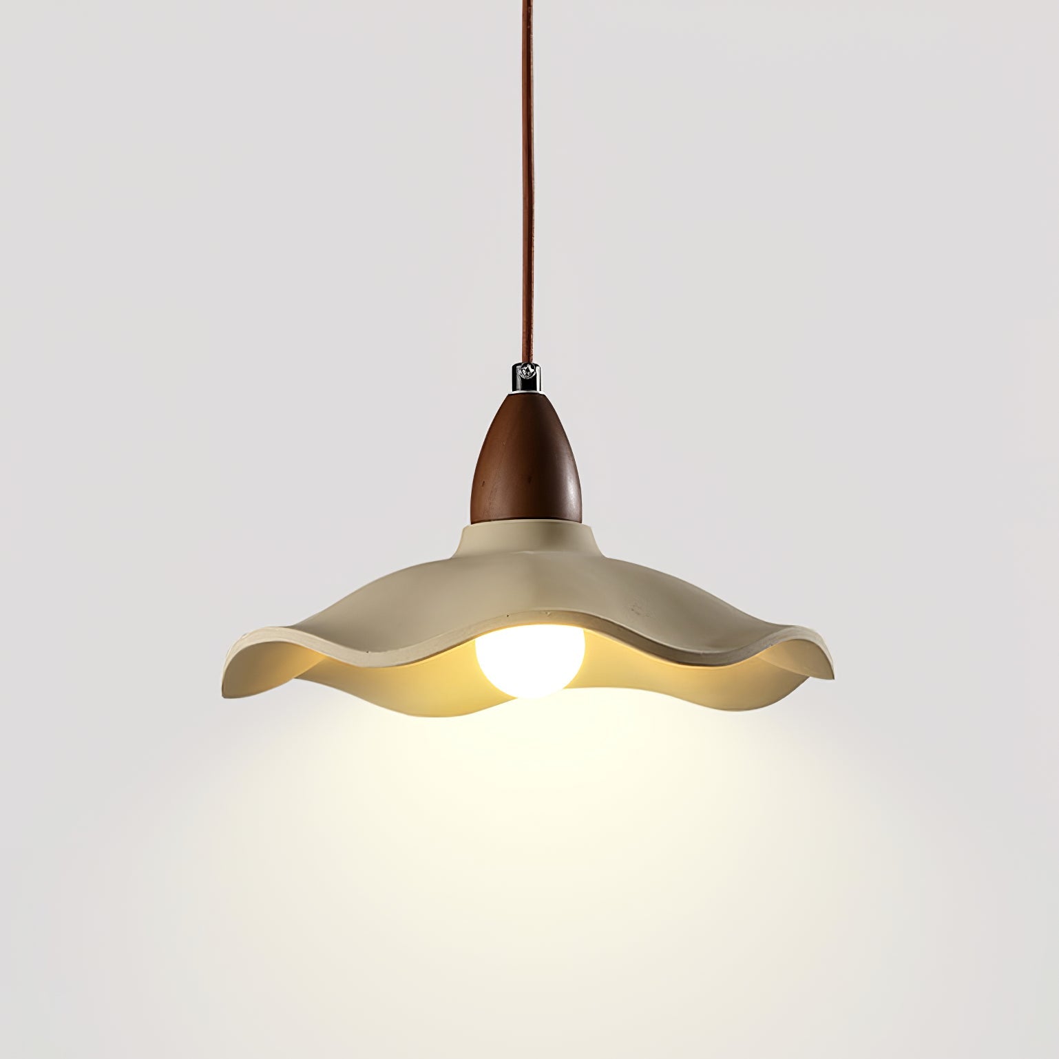 WOW Cement Wave Pendant Light