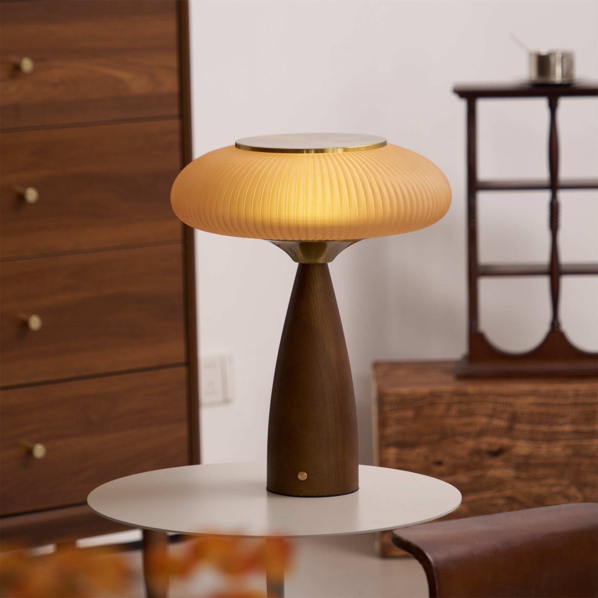 WOW Cielo Wooden Rechargeable Table Lamp