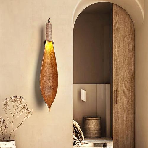 WOW Cocoa Leaf Wall Sconce