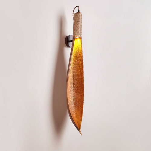 WOW Cocoa Leaf Wall Sconce