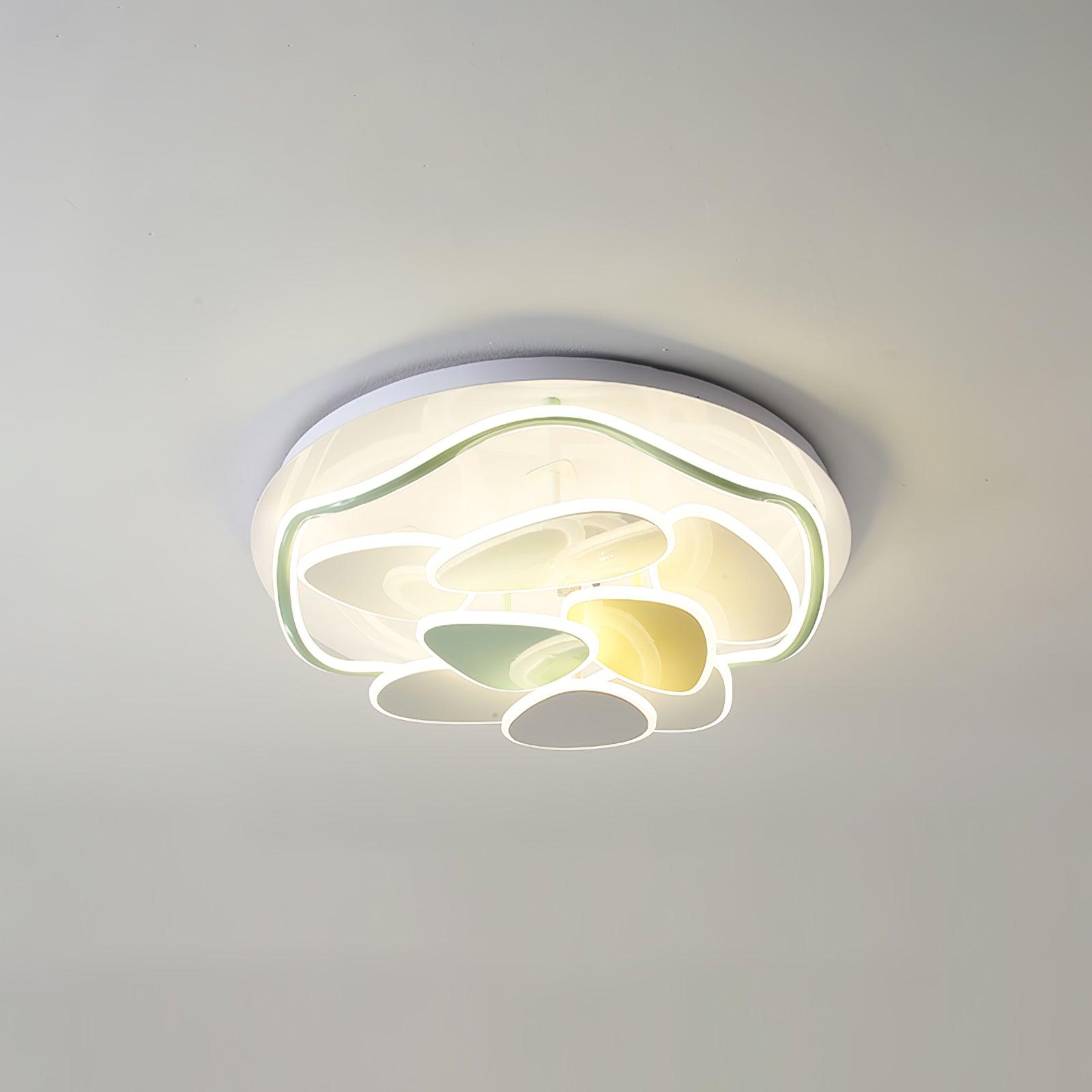 WOW Colorful Cloud Round Ceiling Lamp