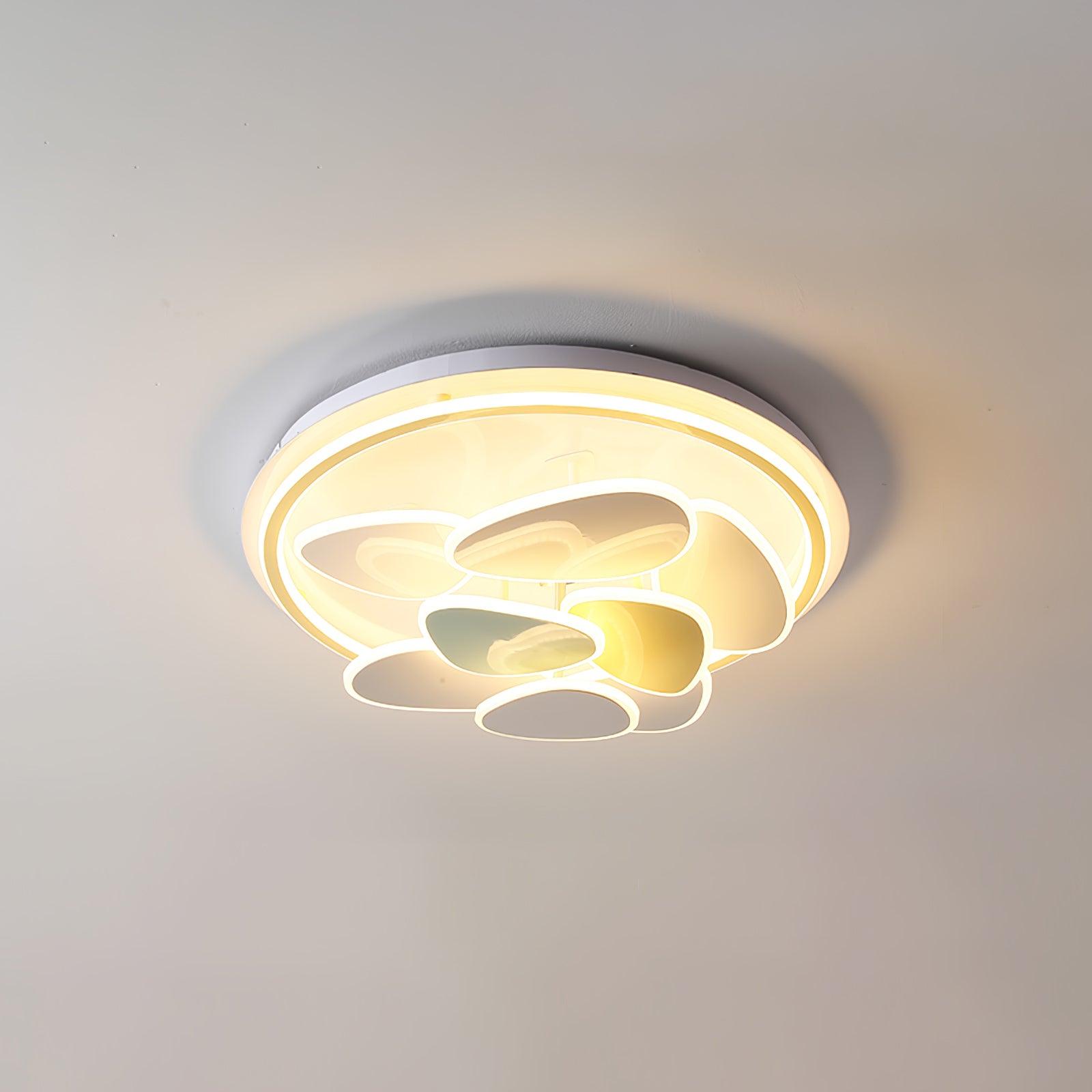 WOW Colorful Cloud Round Ceiling Lamp