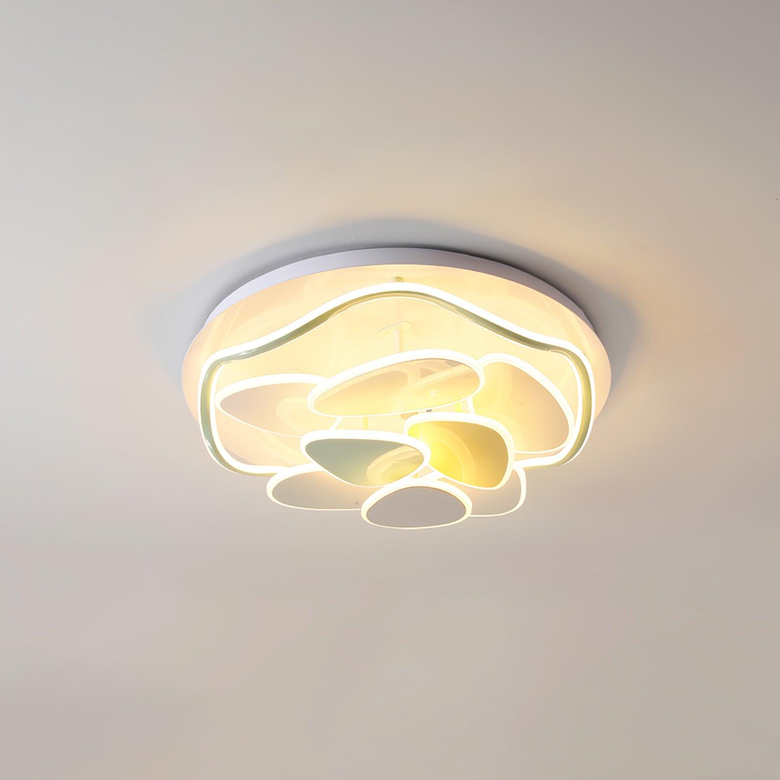 WOW Colorful Cloud Round Ceiling Lamp