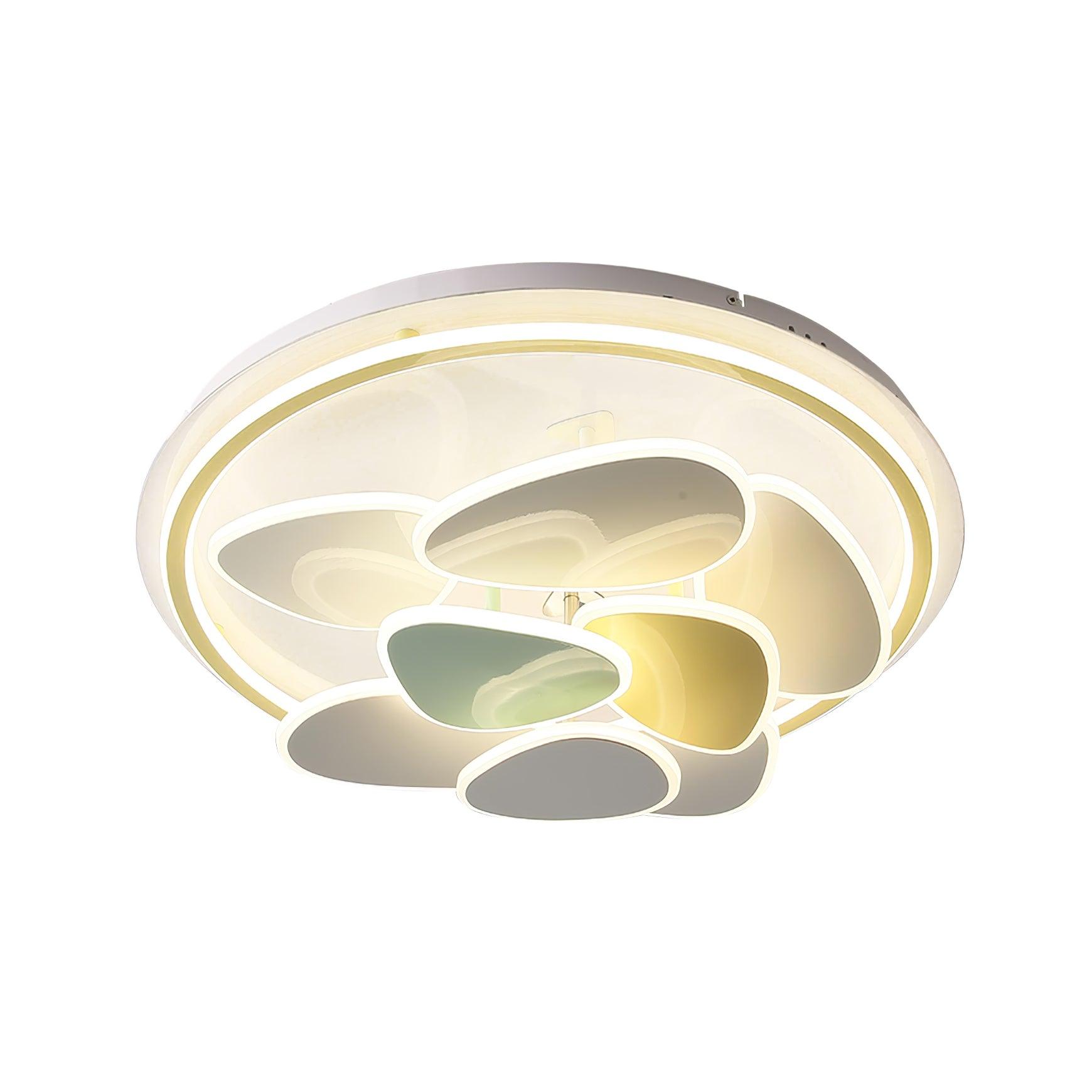 WOW Colorful Cloud Round Ceiling Lamp