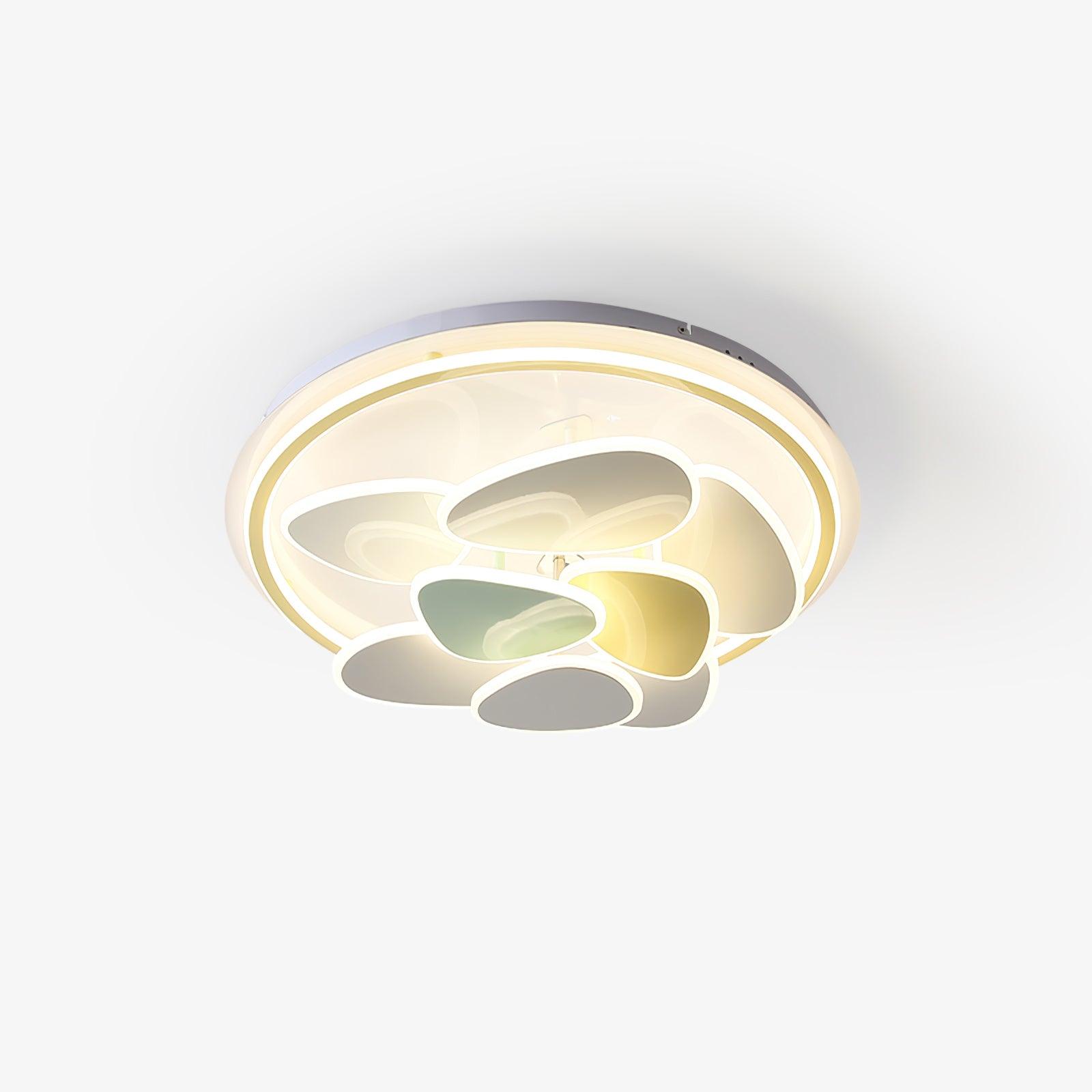 WOW Colorful Cloud Round Ceiling Lamp