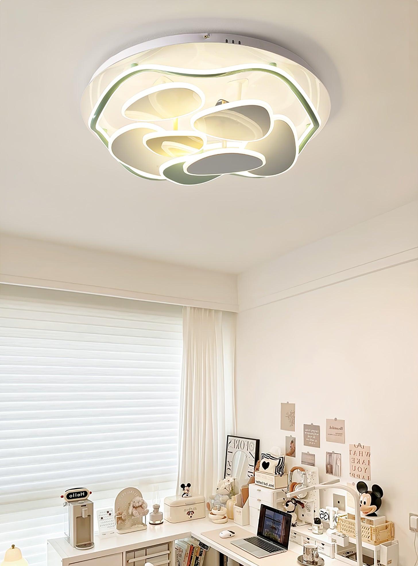 WOW Colorful Cloud Round Ceiling Lamp