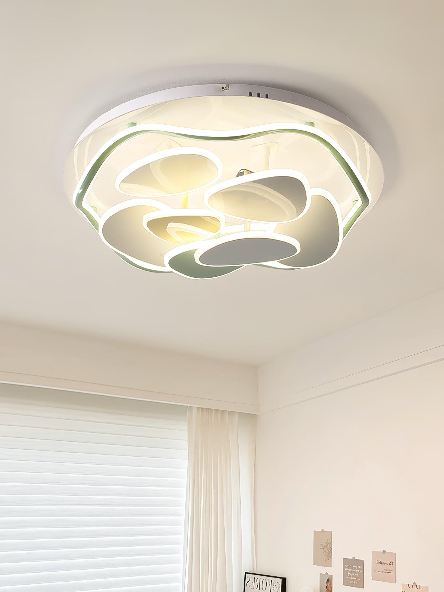 WOW Colorful Cloud Round Ceiling Lamp