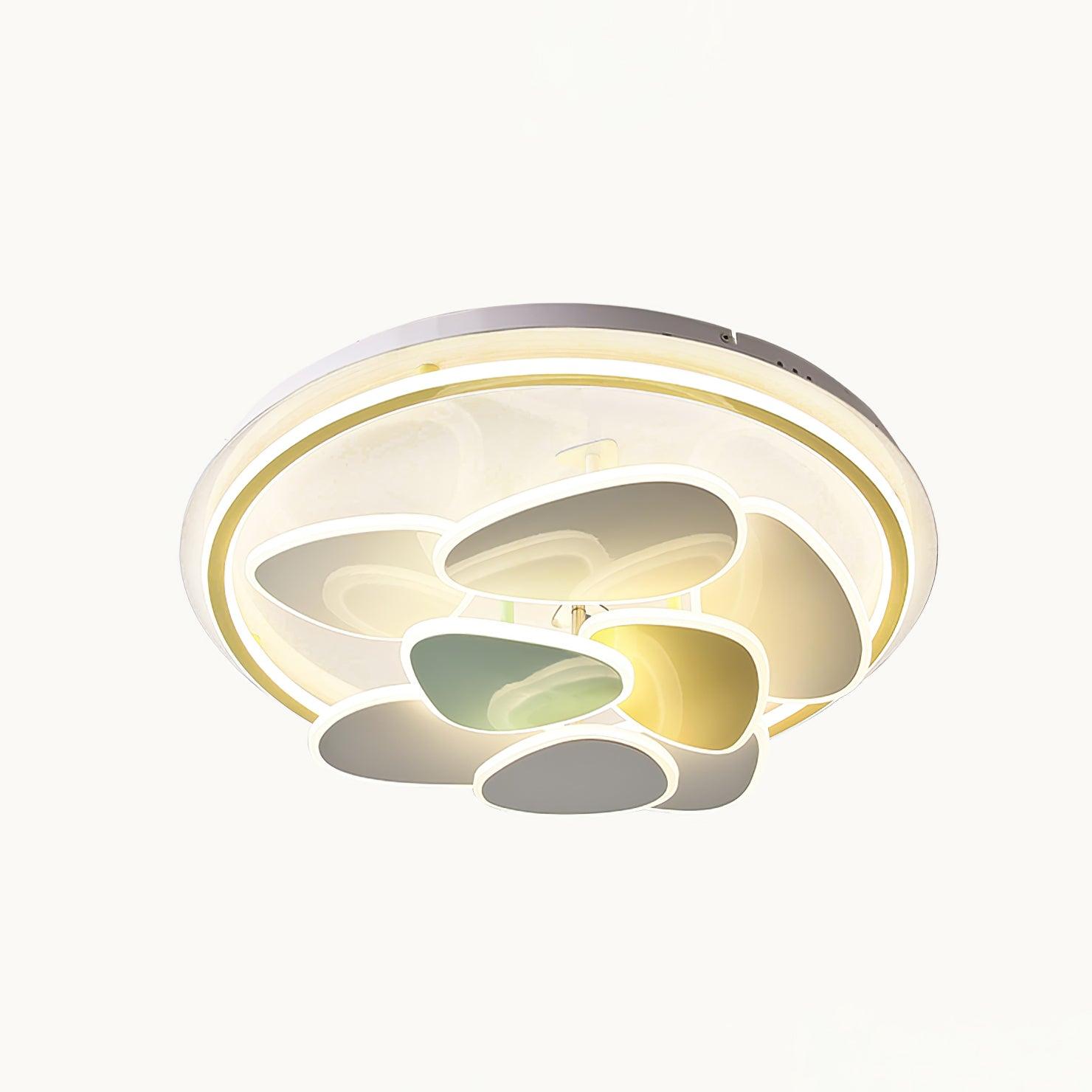WOW Colorful Cloud Round Ceiling Lamp