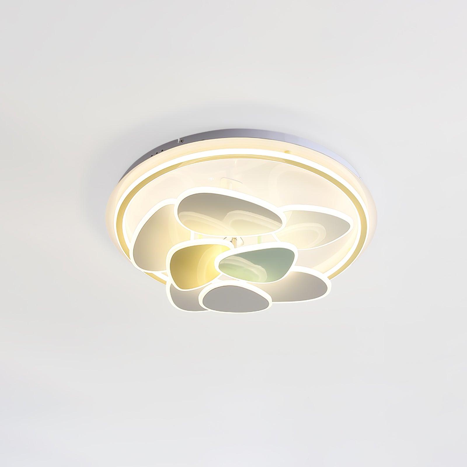 WOW Colorful Cloud Round Ceiling Lamp