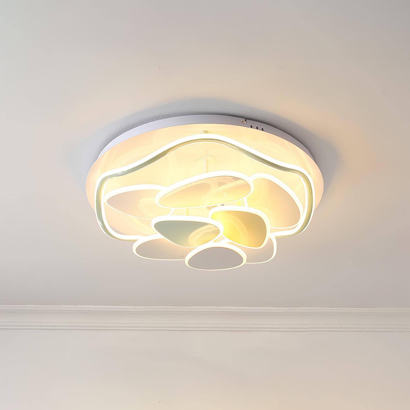 WOW Colorful Cloud Round Ceiling Lamp