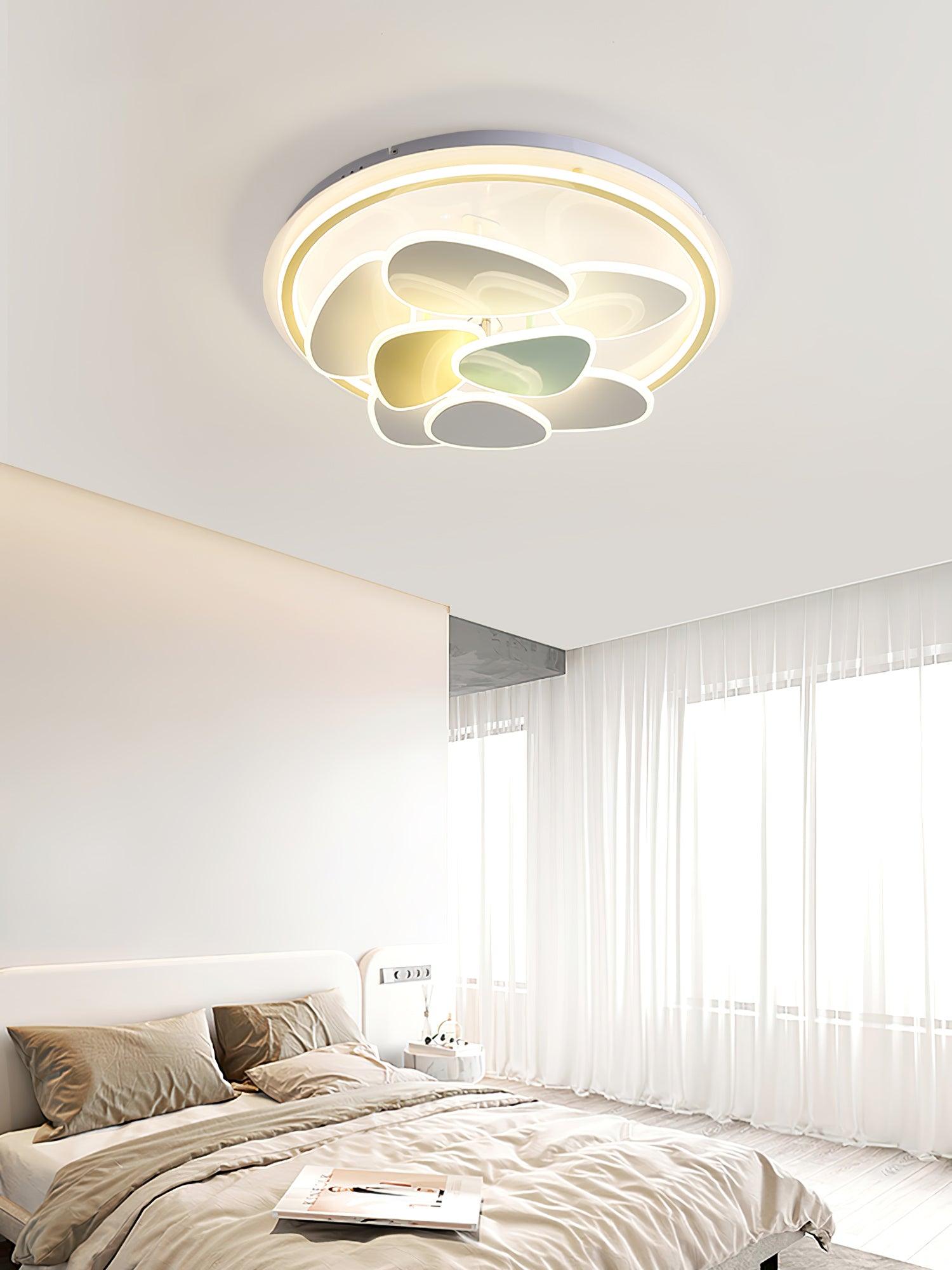 WOW Colorful Cloud Round Ceiling Lamp