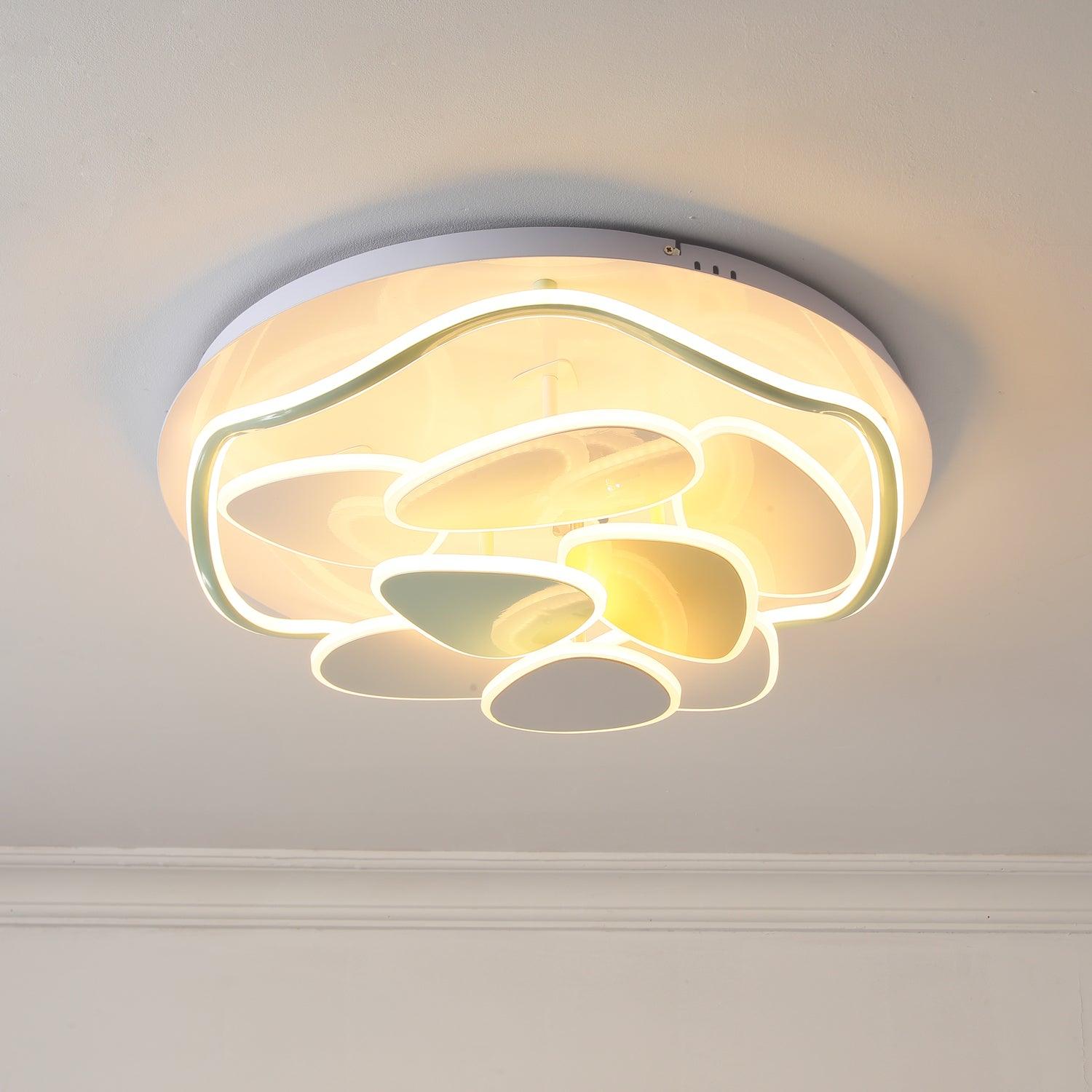 WOW Colorful Cloud Round Ceiling Lamp