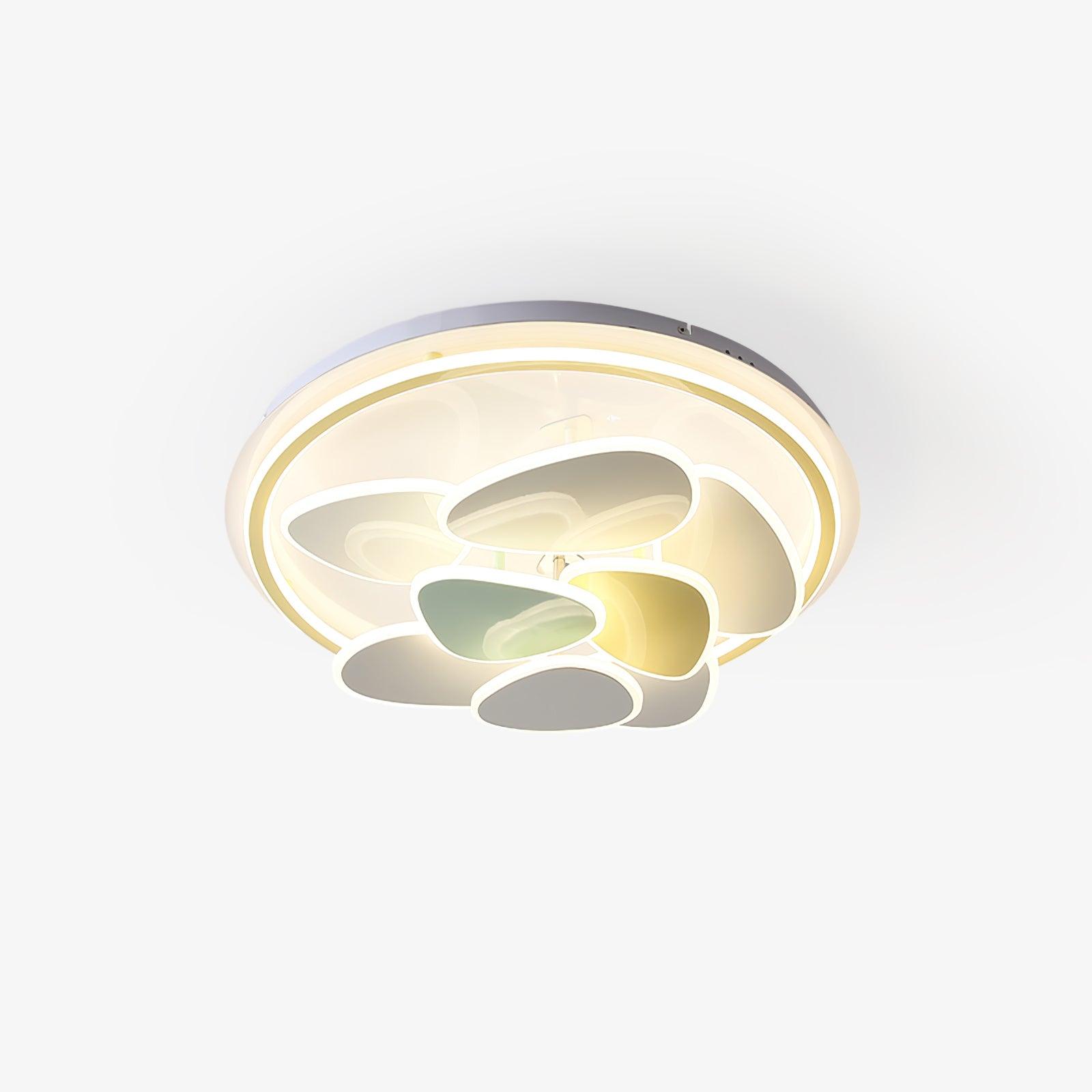 WOW Colorful Cloud Round Ceiling Lamp